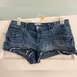 No Boundaries Cut Off Denim Shorts